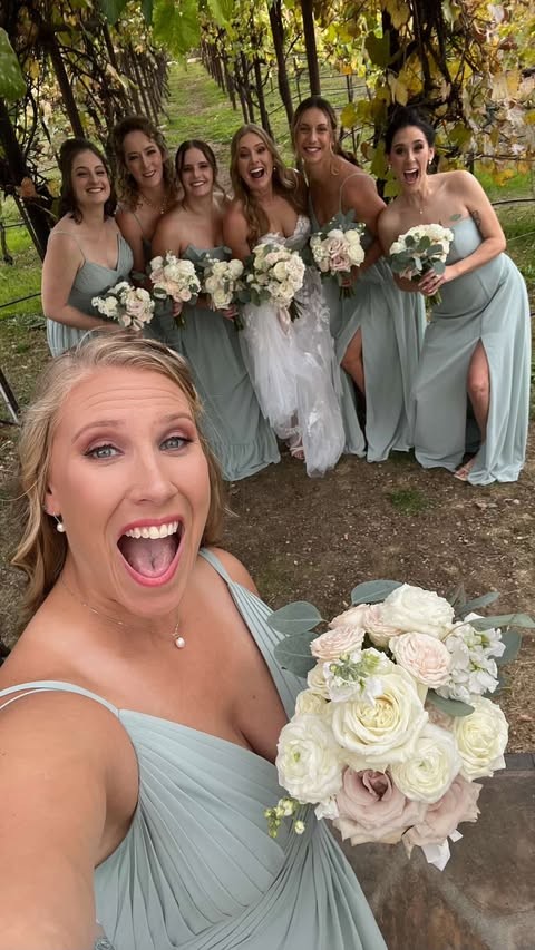 Bridal party makeup, Salt Lake City area