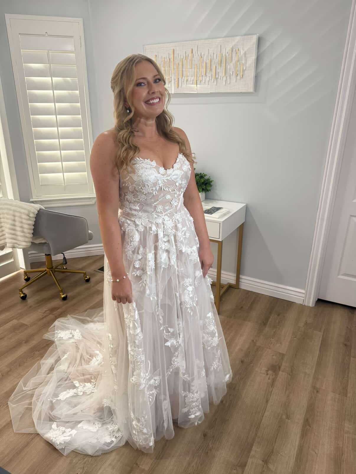 Bride final look, elegant bridal makeup